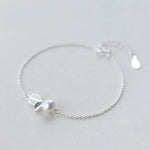 Bud Leaf Pearl Set