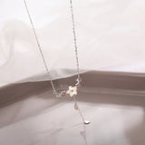 Cherry Flower Shell Necklace