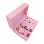 Rose Gold Clove Watch Set