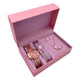 Rose Gold Clove Watch Set