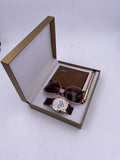 Watch Set for Men with Shades and Wallet