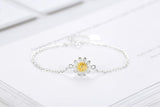 Sunflower Daisy 925 Sterling Silver Jewelry Sets