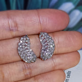 925 Sterling Silver Zircon Leaf Jewelry Set